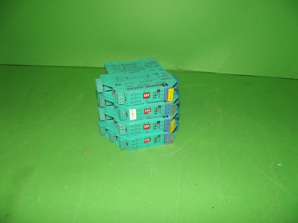 SET (4 pcs.)PEPPERL+FUCHS K-System KFD2-SR2-Ex1.W