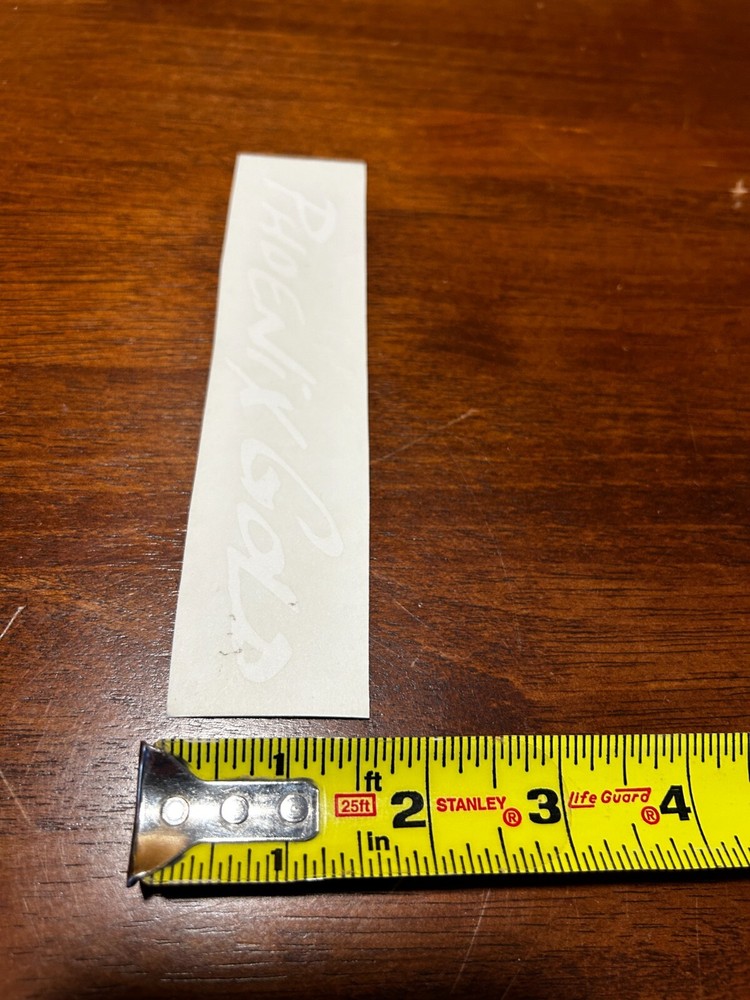 Phoenix Gold Stickers