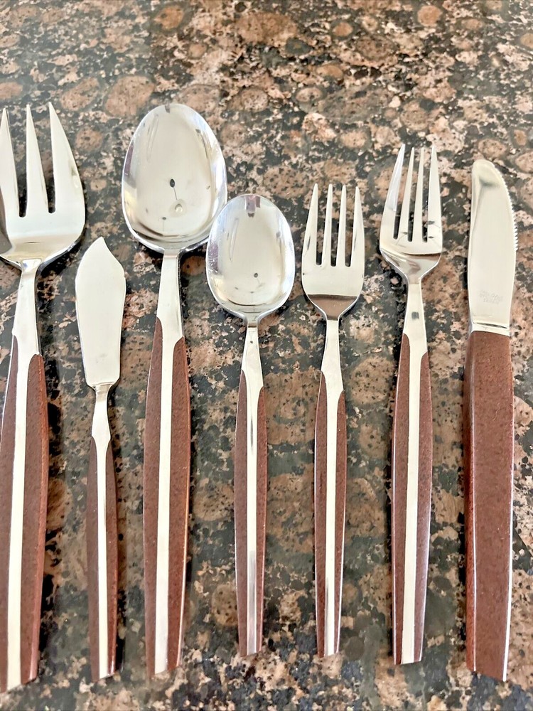 Eldan ELD2 Stainless Brown Silverware Flatware YOUR CHOICE