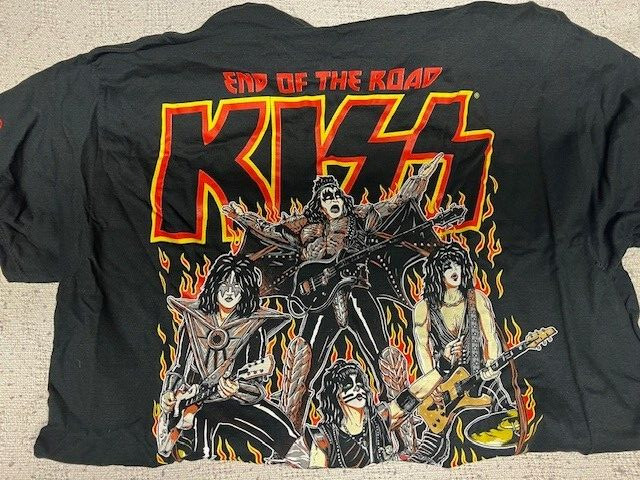 KISS XL End Of The Road Tour Event Shirt Madison Square Garden MSG UNWORN RARE