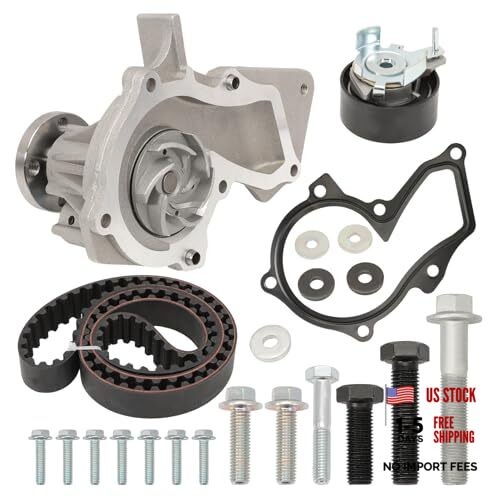 Engine Timing Belt Kit with Water Pump Compatible with Escape 2013-2016,