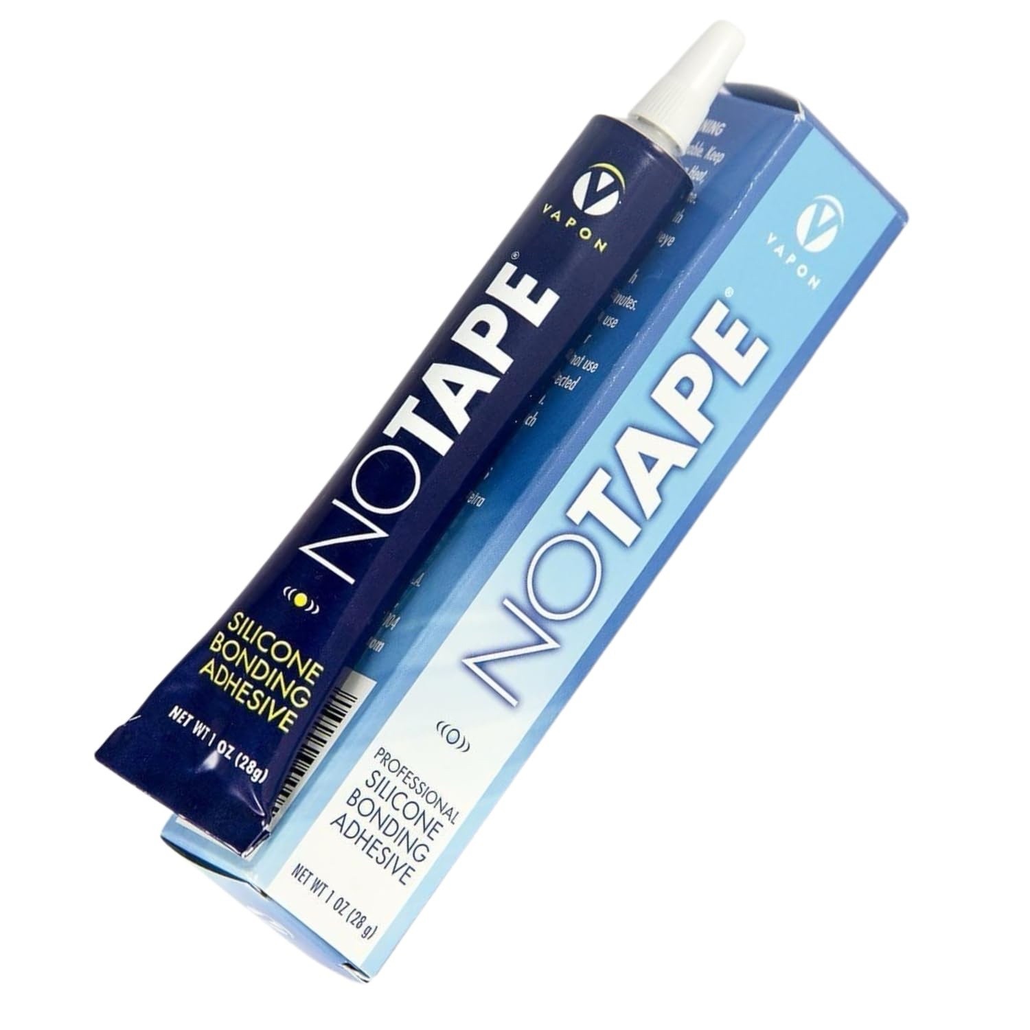 Vapon No Tape Liquid Adhesive 1.0 oz – Waterproof Wig Glue for Lace Fronts & Hai