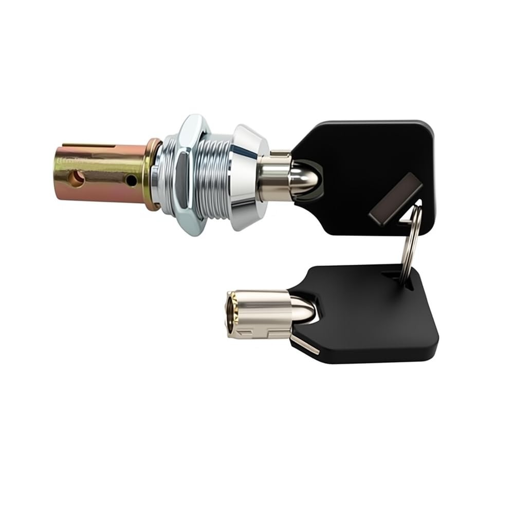 Toolbox Lock with Keys — Replacement Compatible 1 Pack, Silver