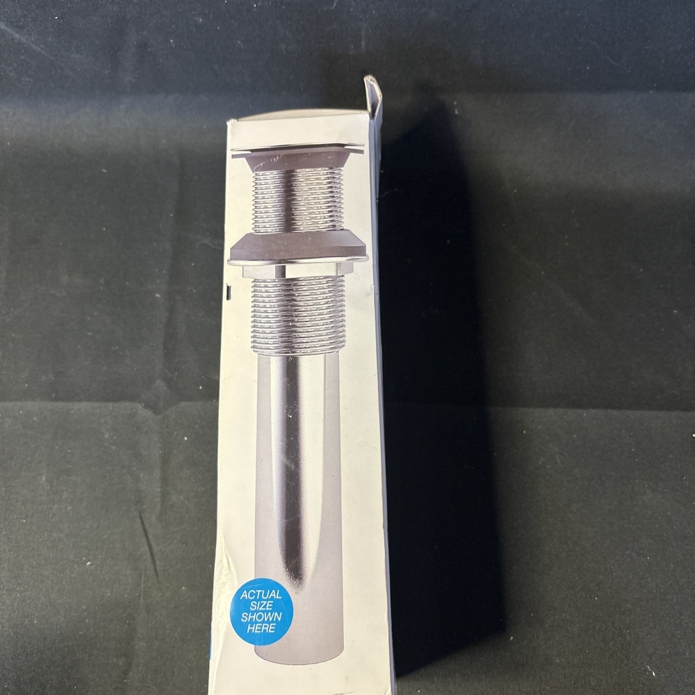 Oatey Designline Chrome-Plated Brass Grid Drain without Overflow