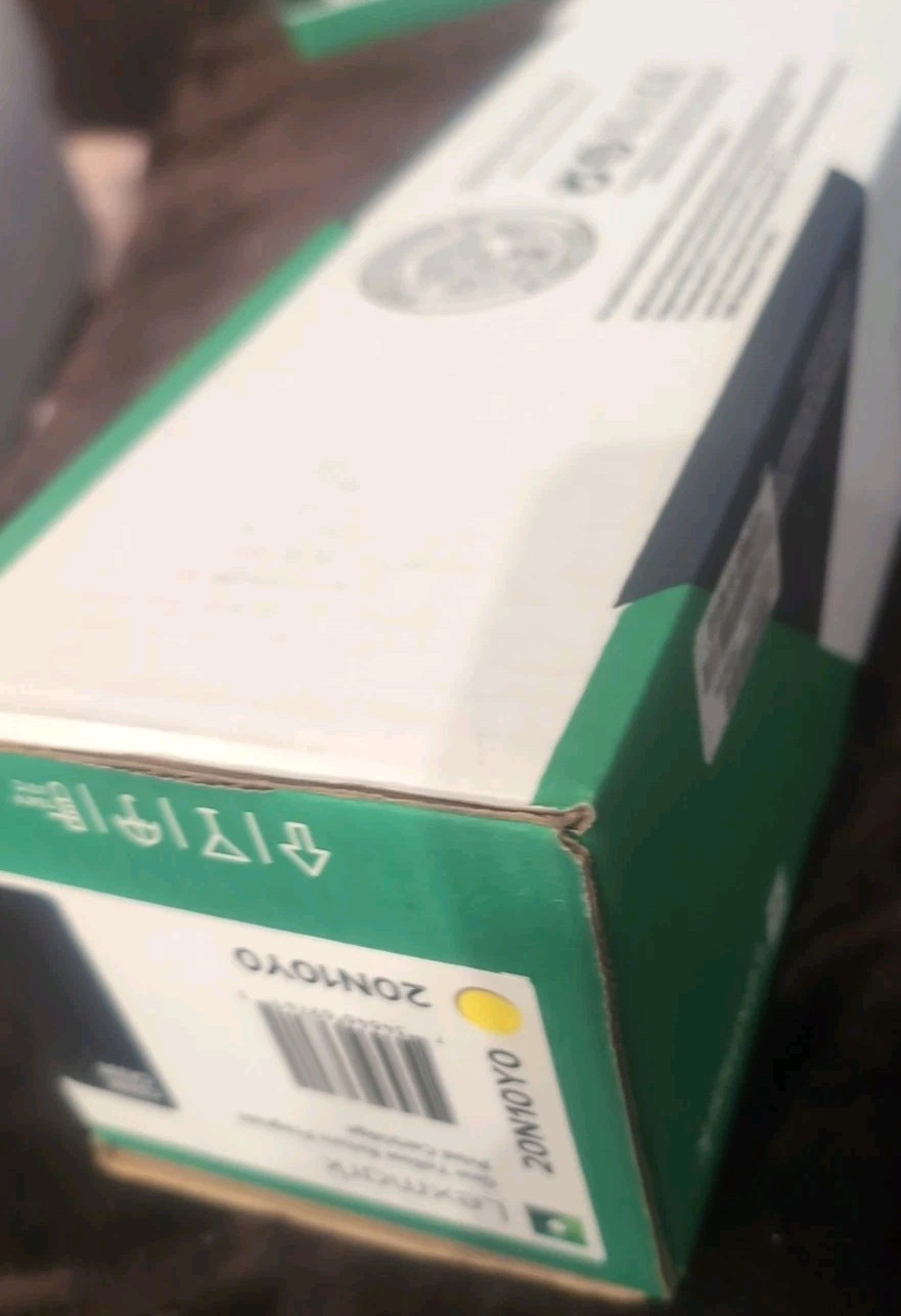 Lexmark 20N10Y0 Yellow Return Program Print Cartridge, Yellow OEM Toner