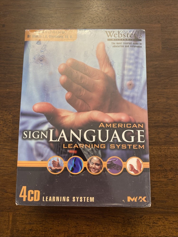 Multimedia 2000 American Sign Language Learning System (Windows) - 4 Pack