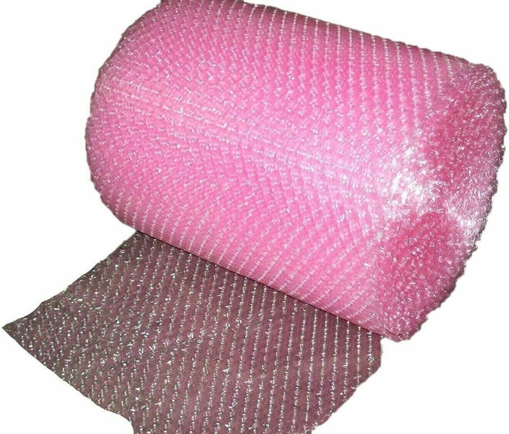 3/16'' Anti-Static Small Bubble Cushioning Wrap Padding Roll 25'x12'' Wide 25FT