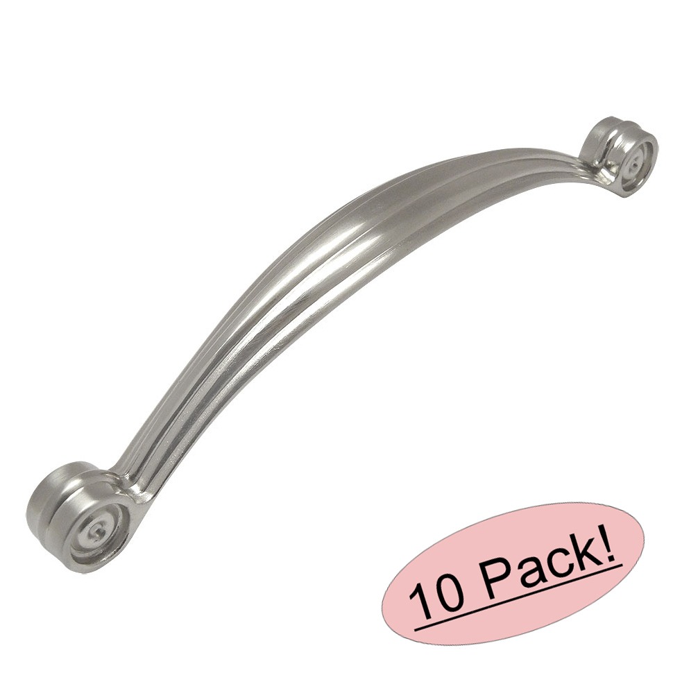 *10 Pack* Cosmas Cabinet Hardware Satin Nickel Handle Pulls #9494SN