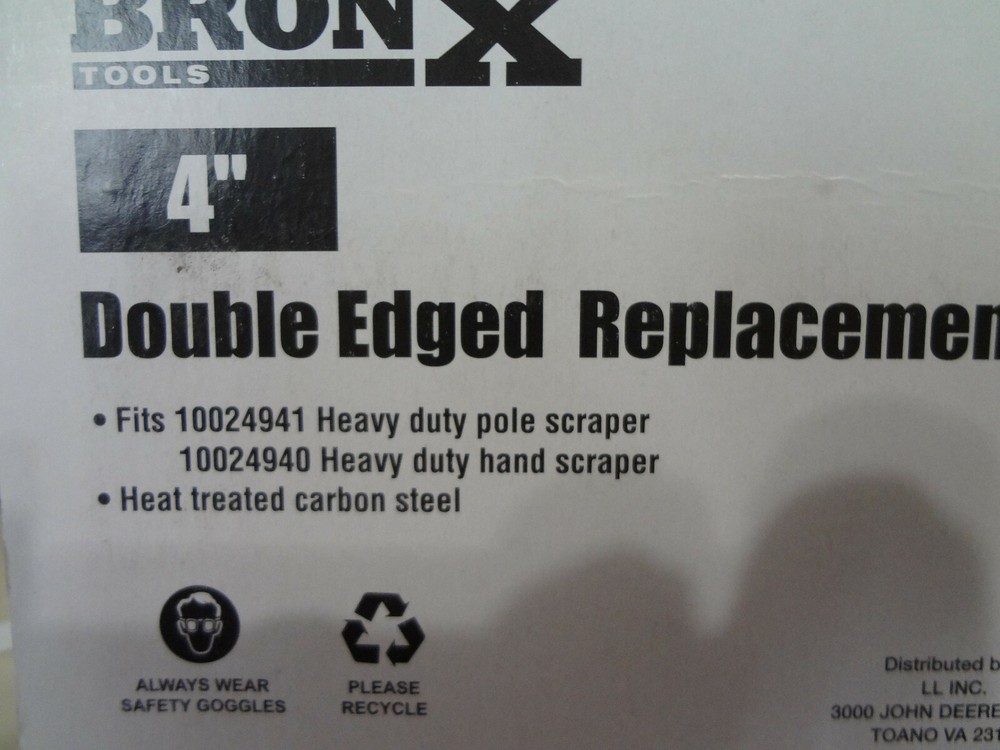 Bronx Scraper Replacement Blade Double Edge