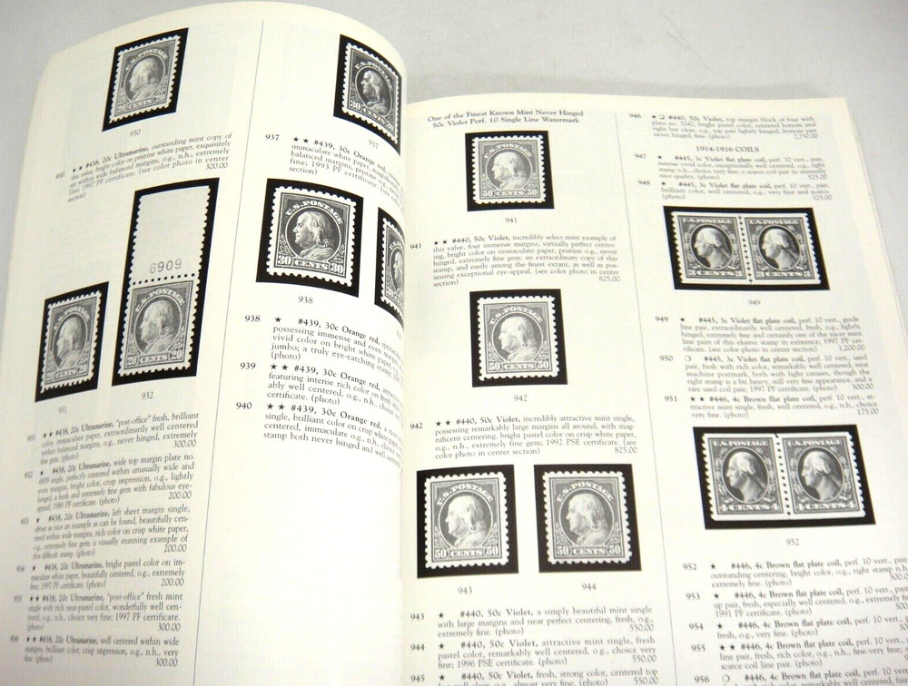 Ivy Mader Stamp Auction Catalog September 1997 York Plate Block Collection