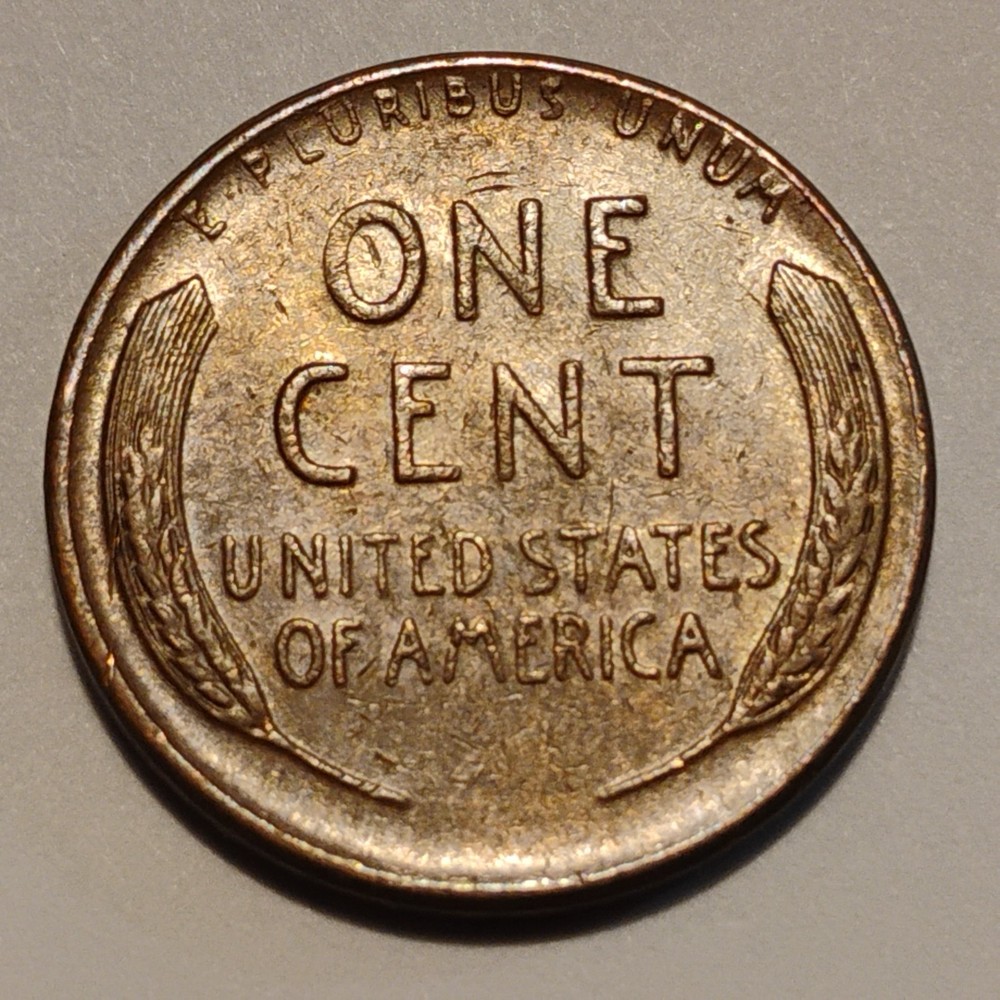 1957 D - BN - COPPER - 2 - 3.07 GRAMS