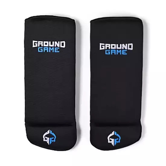 Ground Game Ankle Joint Stabilizer with Knouckout Game Protector Black