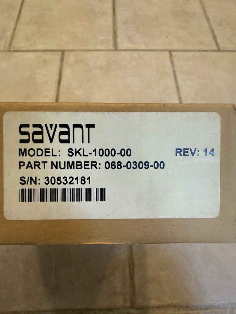 Savant Litetouch SKL-1000 System Keypad Link