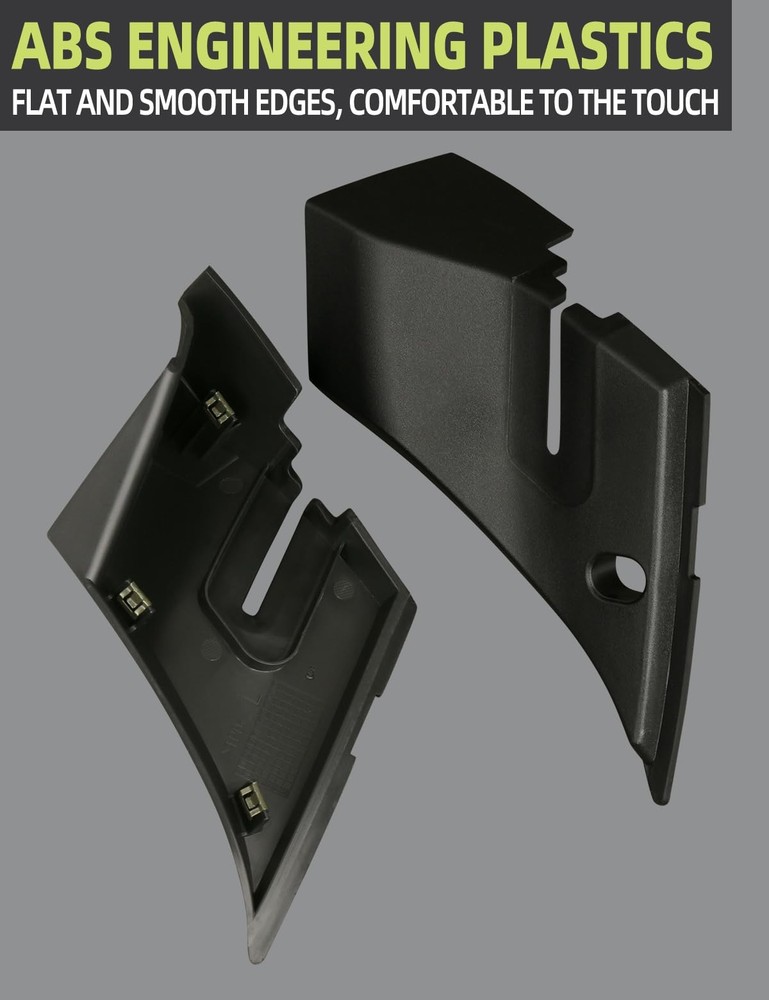 Windshield Wiper Cowl End Panel Compatible with Chevy Silverado