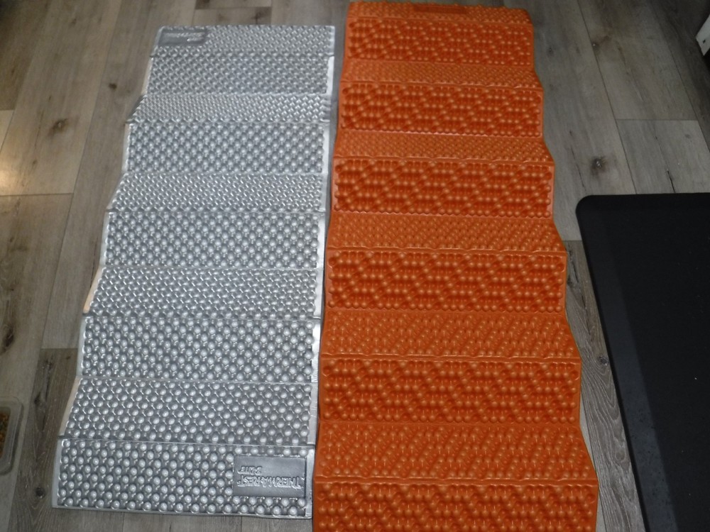 2x Nemo Switchback Foam Pad Ultralight Roll Up Compact Camping Thermarest Z-Lite