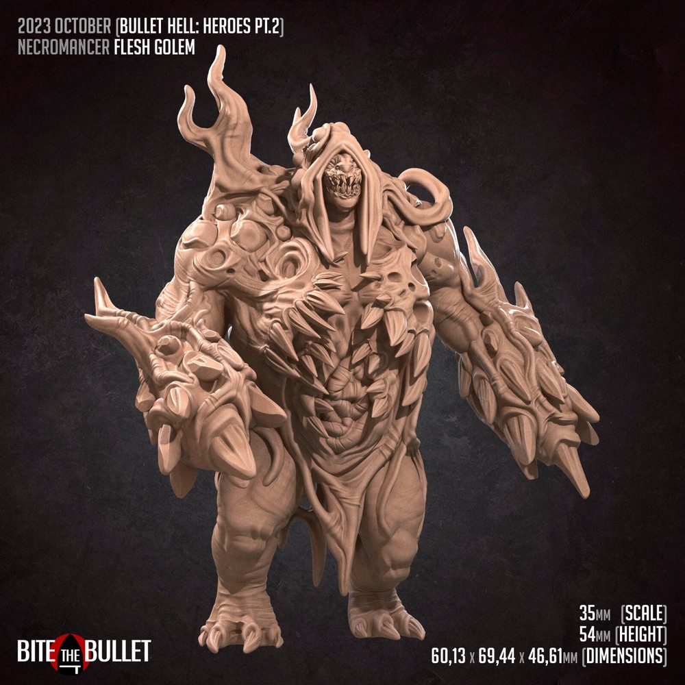 Flesh Demon - Hell Monster - Bite the Bullet - Dungeons and Dragons