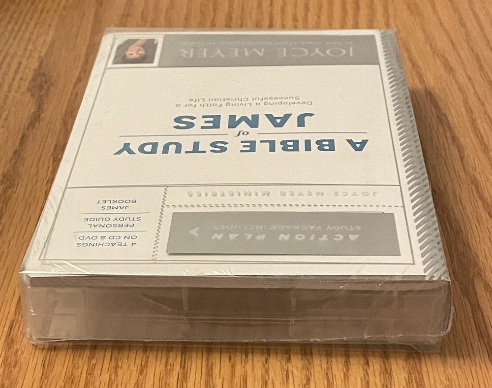 Bible Study Of James Joyce Meyer CD DVD Personal Study Guide