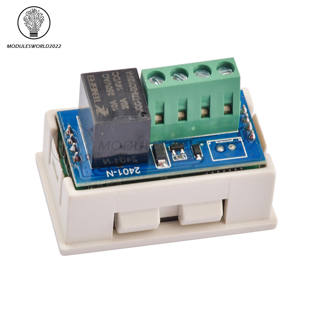 T2401-N DC12V Delay Dual Display Digital Time Relay Module Cycle Timer Control