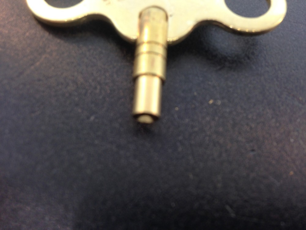Clock Key Size 7/3 Brass Double End