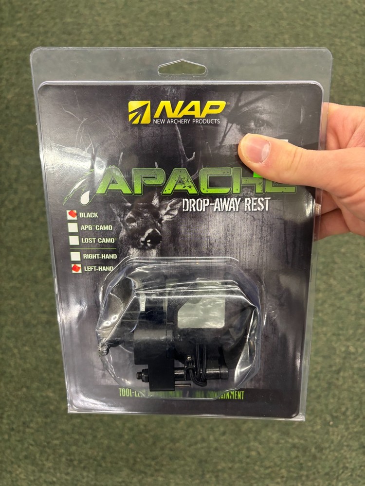 NAP Apache Arrow Rest - Left Hand - Black