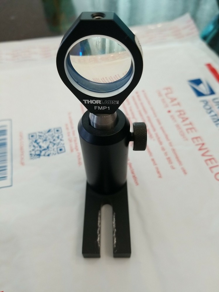 Thorlabs FMP1 Mirror Mount + Post and laser optic