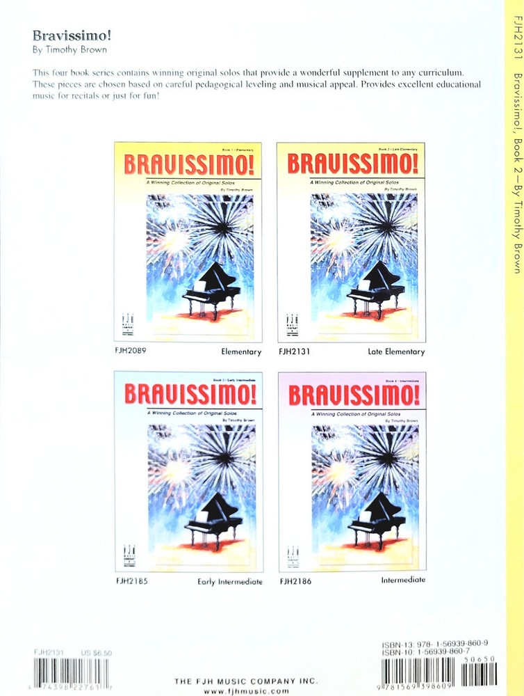 Bravissimo! Book 2 - Late Elementary Piano