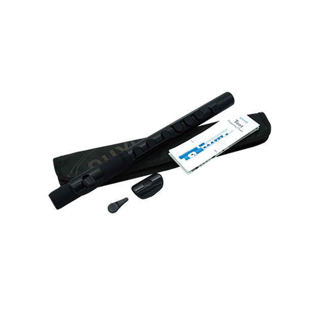 Nuvo TooT 2.0 Pre-Flute Instrument for Beginner Musicians  - Black/Black