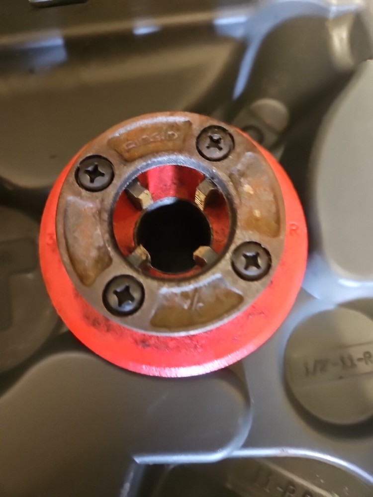 Rigid Pipe Threading Set 2" 1 1/4" 3/4" 1/4" and 1/8" Partial Set