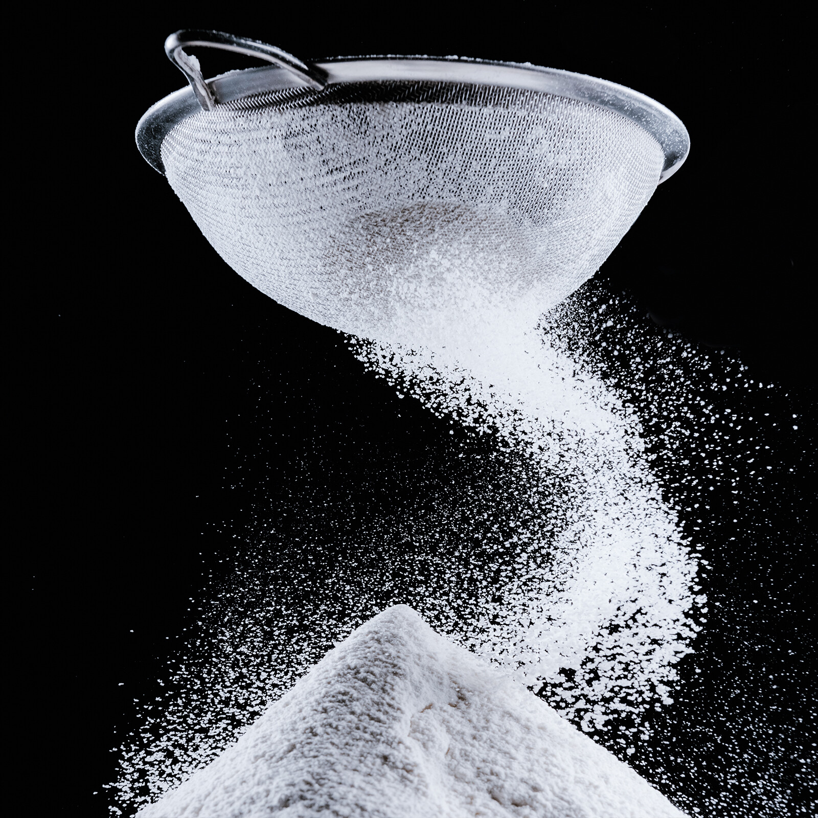 3PCS Kitchen Fine Mesh Strainer Stainless Steel Liquid Colander Sieve Strainer