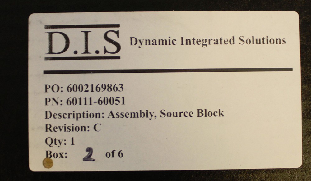 NEW Thermo MSQ Plus RF Lens Quadrupole Rod Source Block Transfer Lens / Sealed