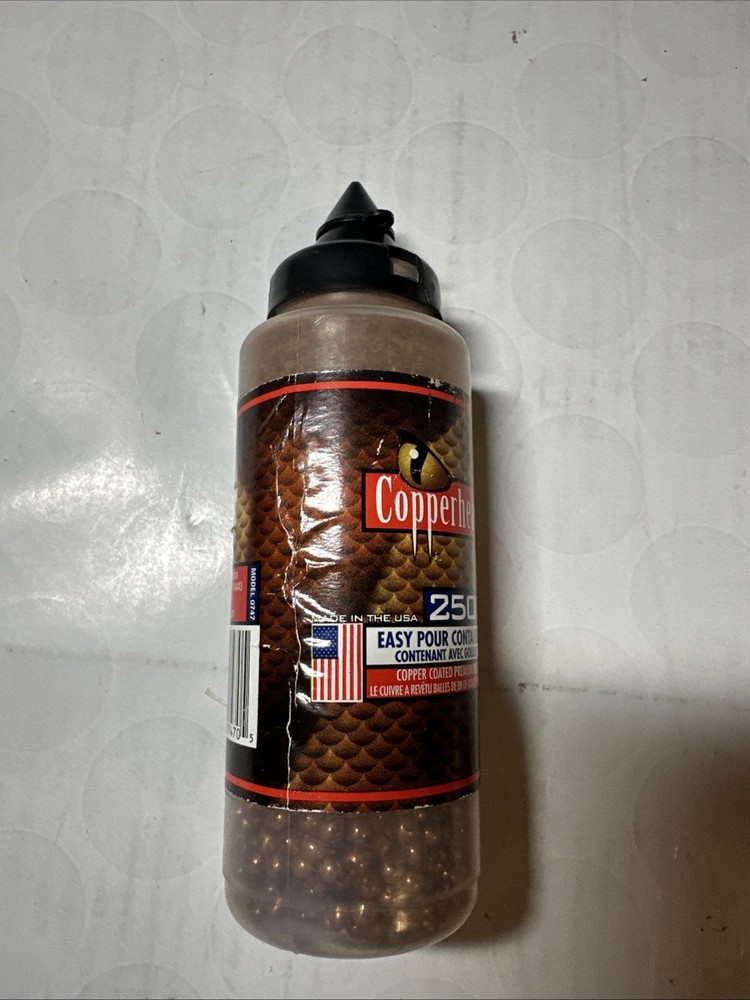 (#35).   BBs - Premium Copperhead 2500 Count Copper Coated