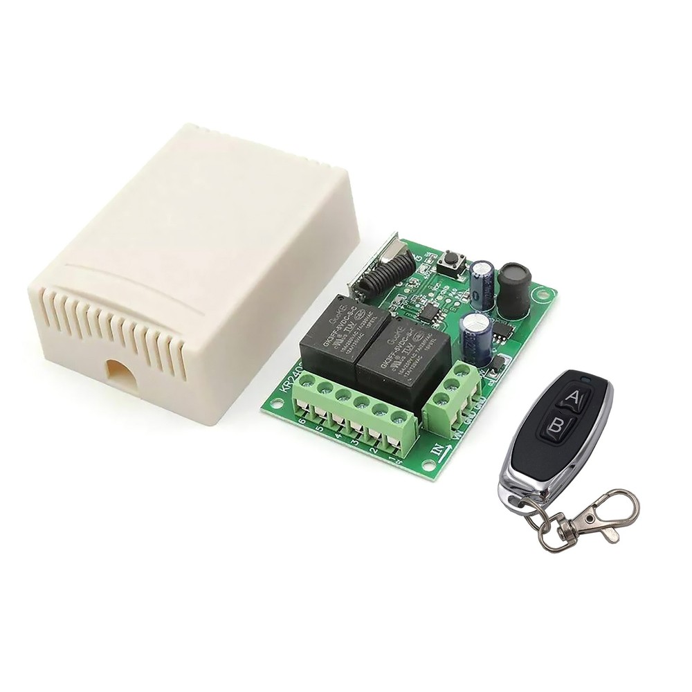 50 Meters Receiving Range Universal Wireless Remote Control Relay Transmitte