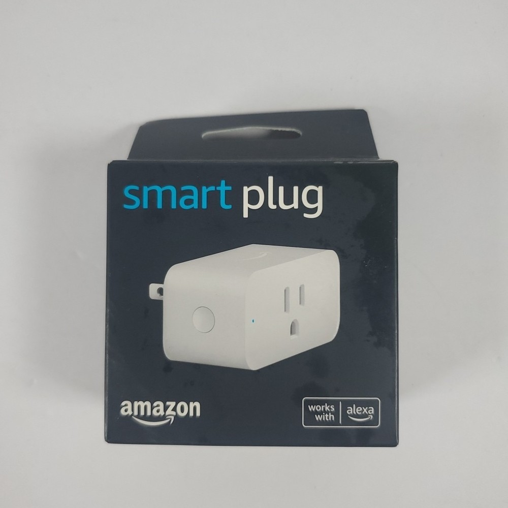 New - Amazon Smart Plug Works with Alexa Simple setup, endless possibilities