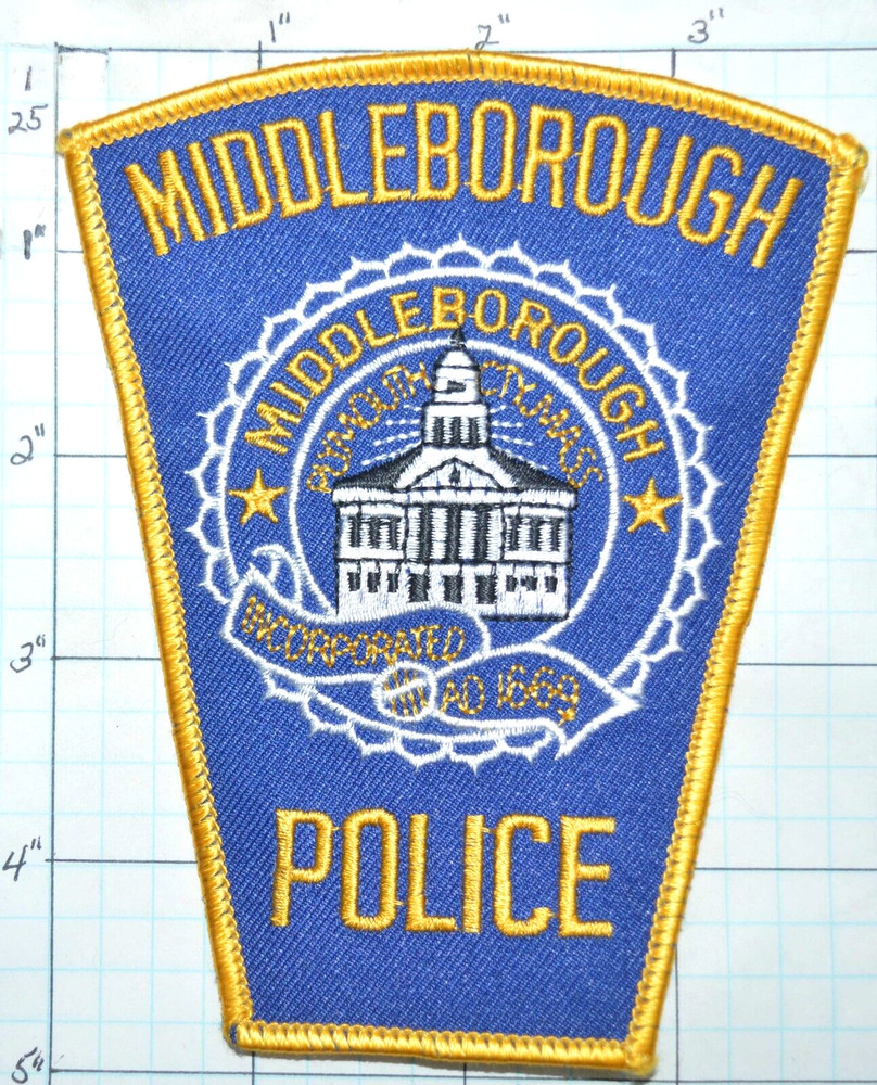 MASSACHUSETTS, MIDDLEBOROUGH POLICE DEPT PATCH