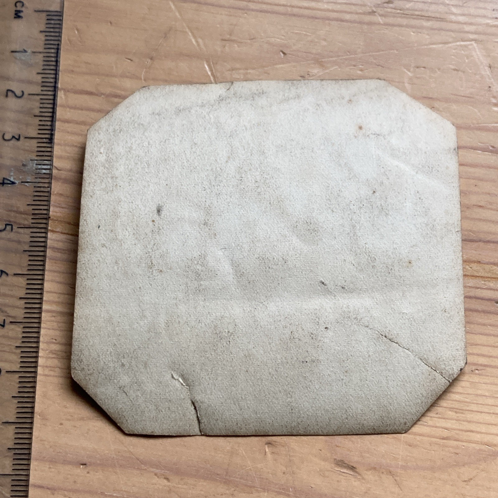 WWI era Photo Two Women In Army Gear 8x8cm