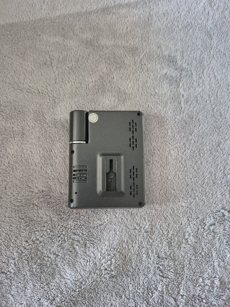 Dashcam in car camera with reversible camera black.