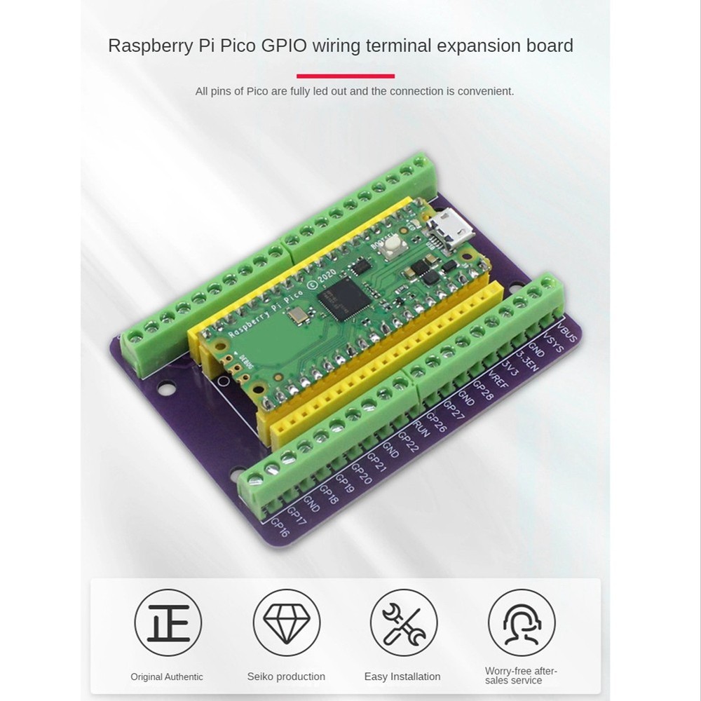 For GPIO Expansion Board Picow Terminal GPIO Interface Module Onboard9973