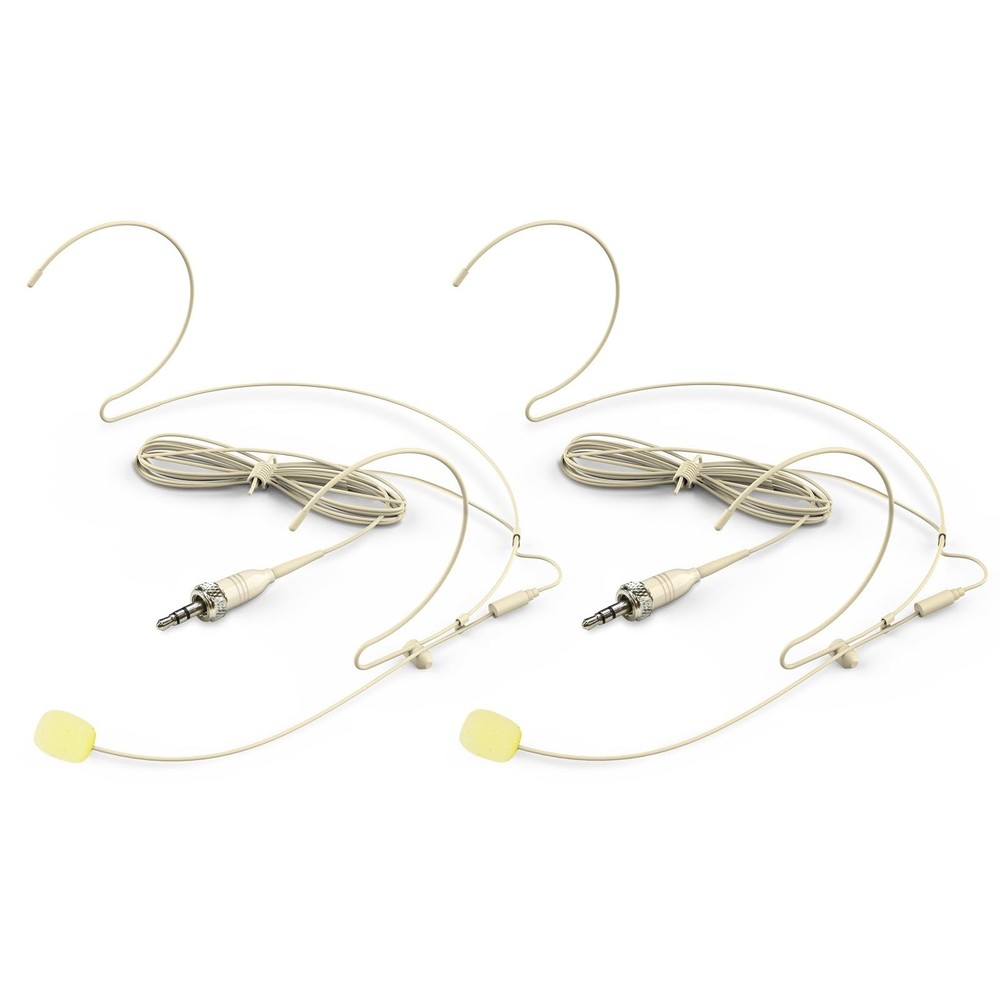 Headset Mic (2PCS), 3.5mm Headset Microphone for Speaker, Teachers, Coaches