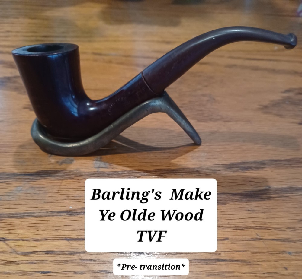 Rare Pre-transition Barling's Make "Calabash"  Shape Pipe