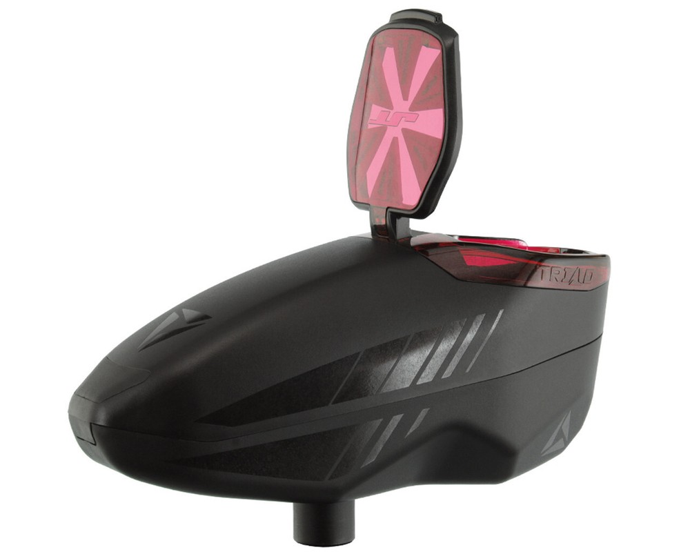 NEW JT Triad Electronic Paintball Loader - Black/Red