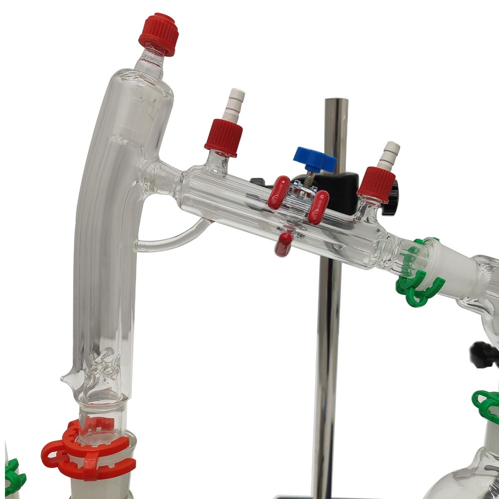 110V Short-range Molecular Distillation Apparatus Laboratory Heating Stirring