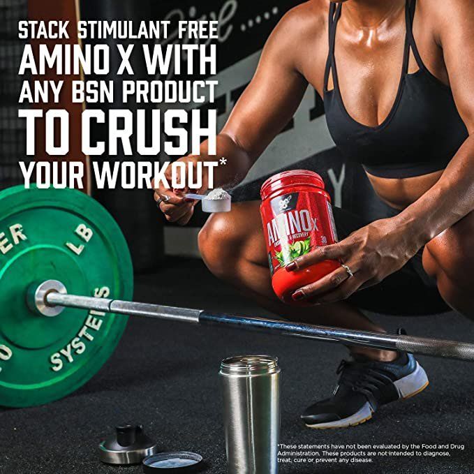 BSN AMINO X BLUE RASPBERRY 435G