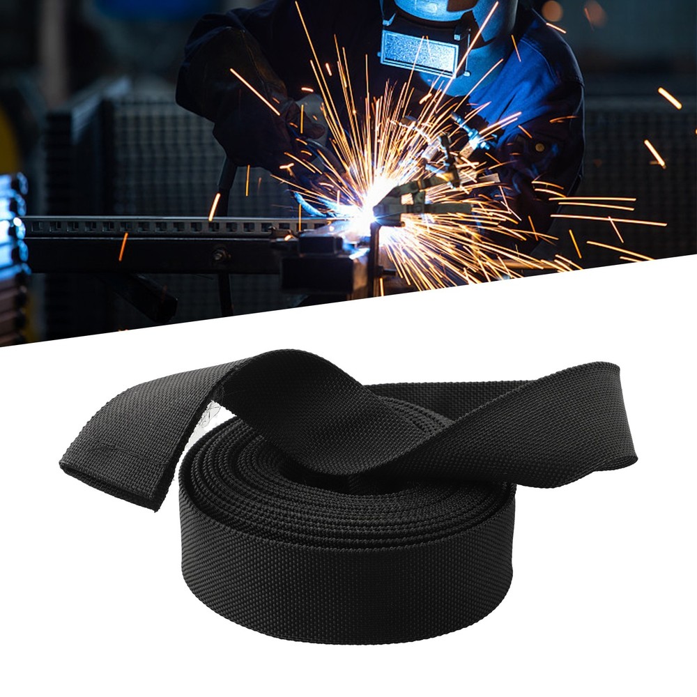 Welding Cable Cover Torch Flame Nylon Abrasive Nylon Protective Sleeve