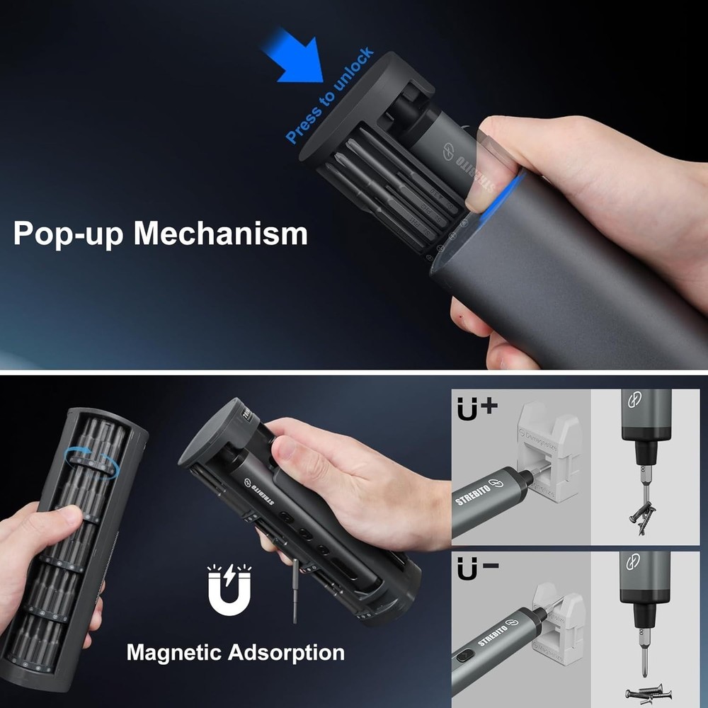 Hex Screwdriver Kit Bat