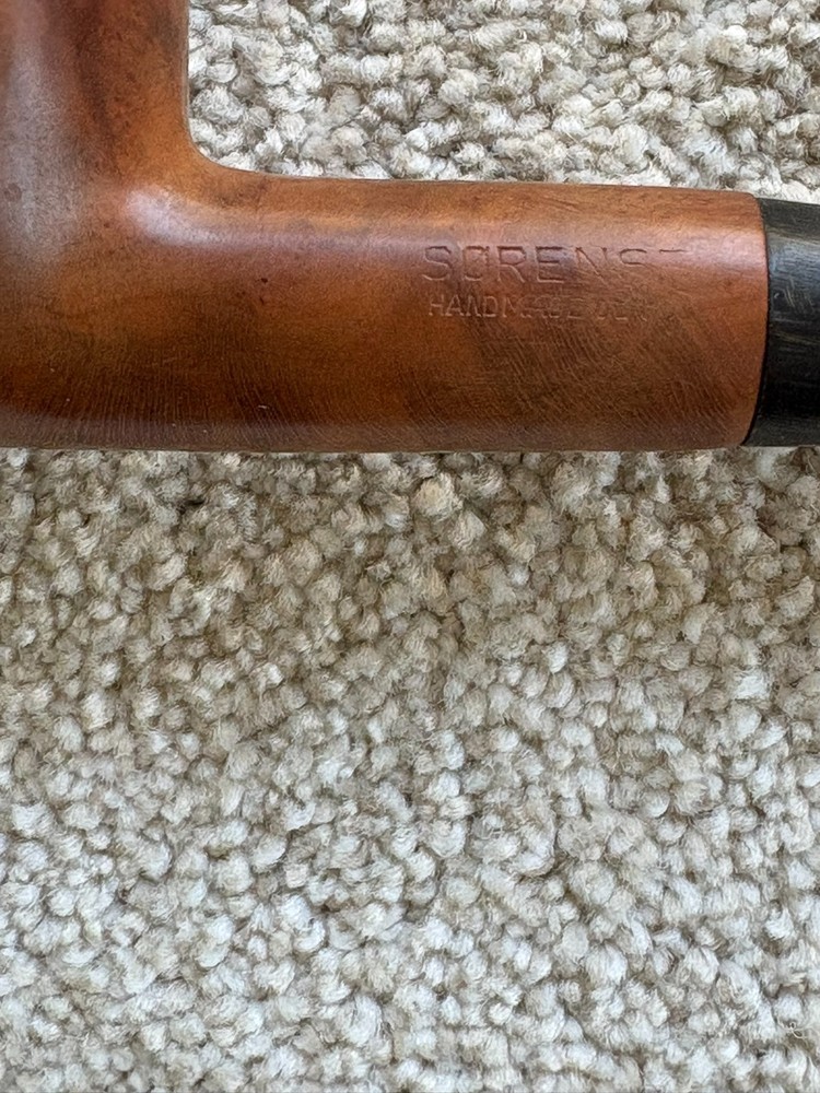 SORENSEN HAND MADE DENMARK # 68 BRIAR BILLIARD PIPE
