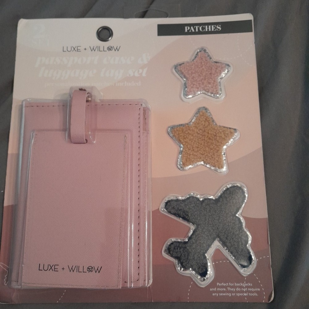 Luxe + Willow Passport Case & Luggage Tag Set