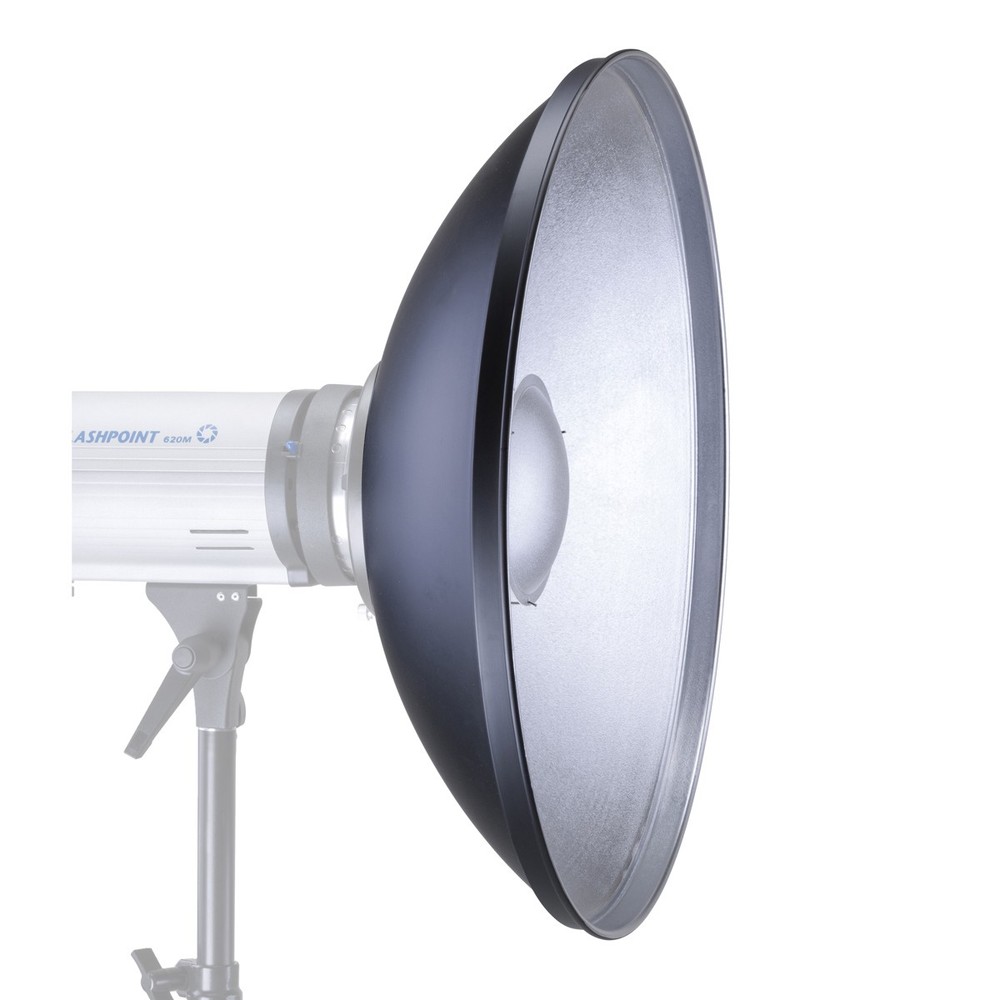 Glow 28" Silver Beauty Dish for Flashpoint Mount