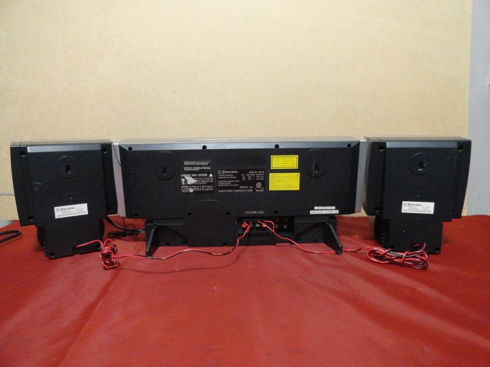 EMERSON MS3100 TRIPLE PLAY LINEAR 3 CD CHANGER