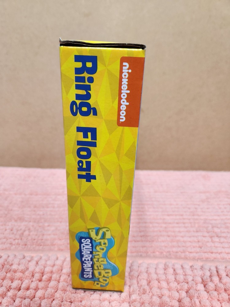 Nickelodeon SpongeBob SquarePants "Soak Up Positivity" 40" Inflatable Ring Float