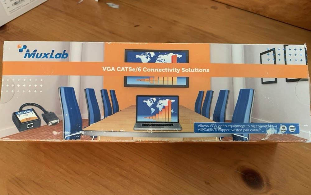 MuxLab VGA CAT5e/6 extender (connectivity solution)